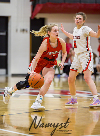 Centennial vs Coon Rapids Girls Varsity Basketball 161