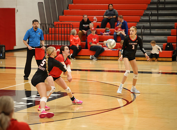Centennial vs Blaine Girls Varsity Volleyball 183
