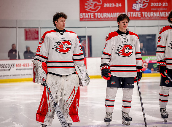 Centennial vs White Bear Lake Varsity Hockey 50