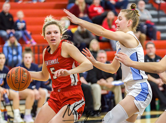 Centennial vs Blaine Varsity Basketball 016