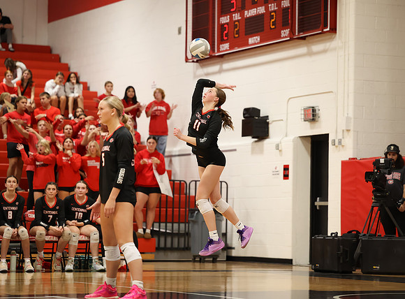 Centennial vs Blaine Girls Varsity Volleyball 220