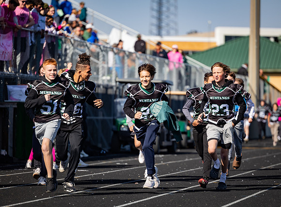 Mounds View vs STMA Varsity Football 36