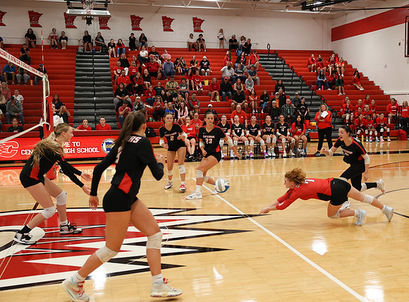 Centennial vs Cambridge-Isanti Girls JV Volleyball 93