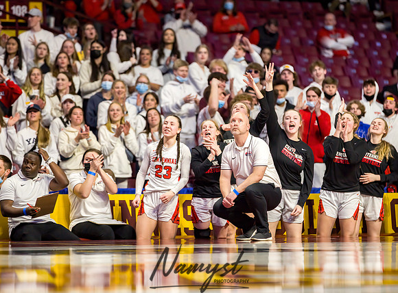 Centennial vs STMA Girls Basketball - State Tournament 025