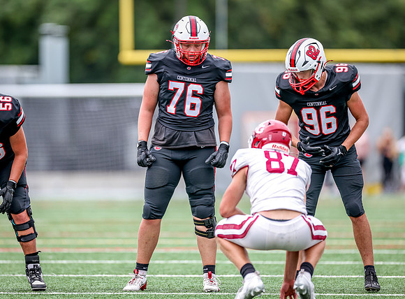 Centennial vs Maple Grove JV Football 89