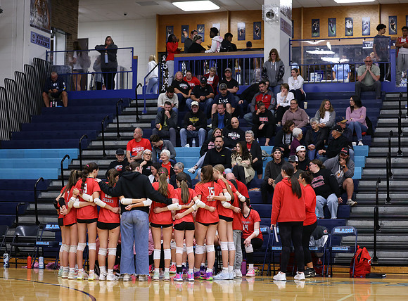 Centennial vs Blaine Girls Varsity Volleyball 44