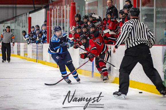 Centennial vs Blaine JV Hockey 097