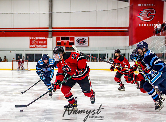 Centennial vs Blaine Varsity Hockey 486