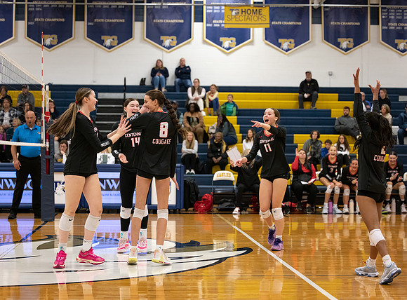 Centennial vs Totino-Grace Girls Varsity Volleyball 237