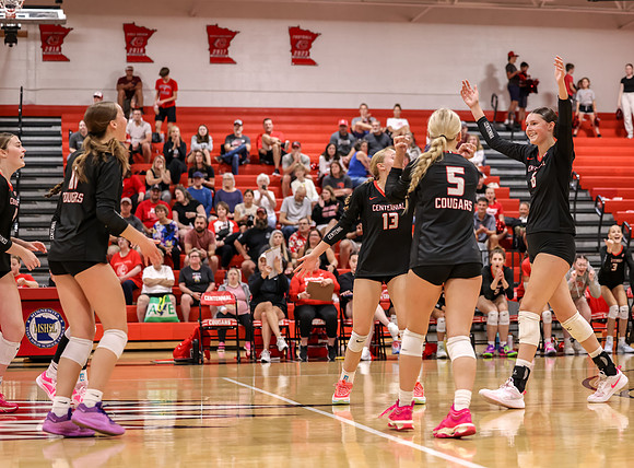 Centennial vs Coon Rapids Girls Varsity Volleyball 55