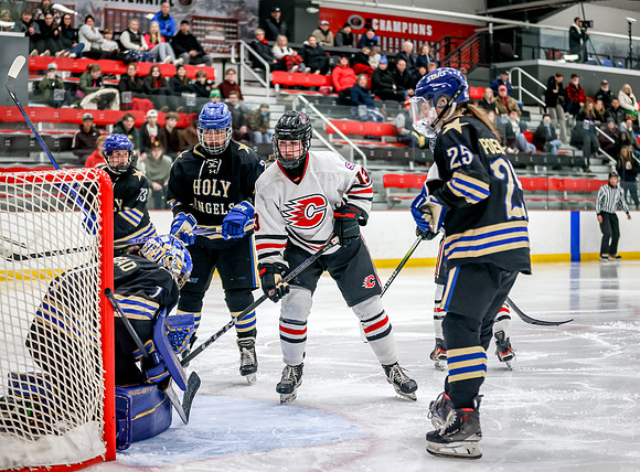 Centennial vs Holy Angels Varsity Hockey 84