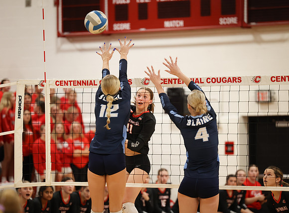 Centennial vs Blaine Girls Varsity Volleyball 106