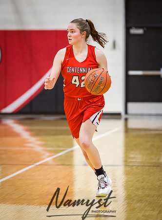 Centennial vs Spring Lake Park Girls Varsity Basketball 105