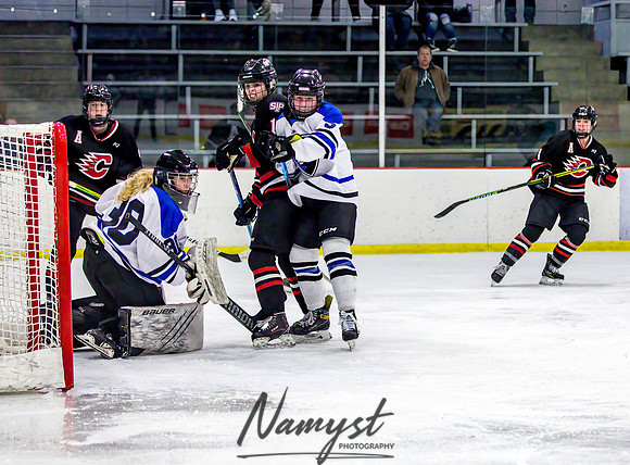 Centennial-Spring Lake Park vs Rogers Girls Varsity Hockey 331