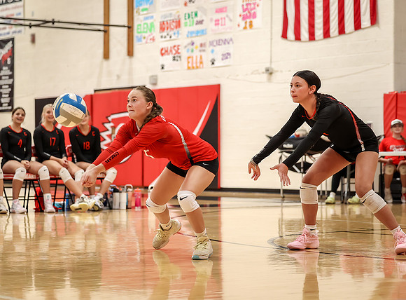 Centennial vs Mounds View Girls B Volleyball 53