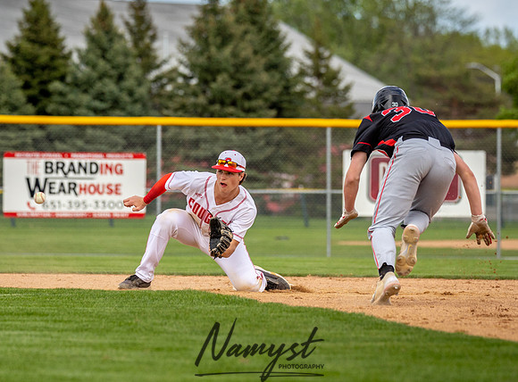 Centennial vs Duluth East Varsity Baseball 345