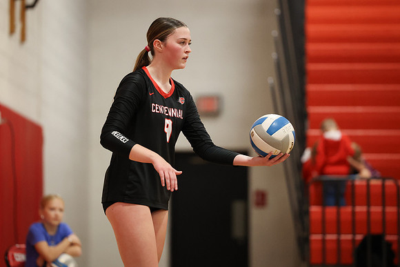 Centennial vs Coon Rapids Girls Varsity Volleyball 81