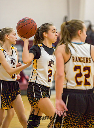 Forest Lake Girls 7 Maroon Basketball 020
