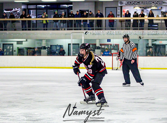 Centennial-Spring Lake Park vs Rogers Girls Varsity Hockey 327