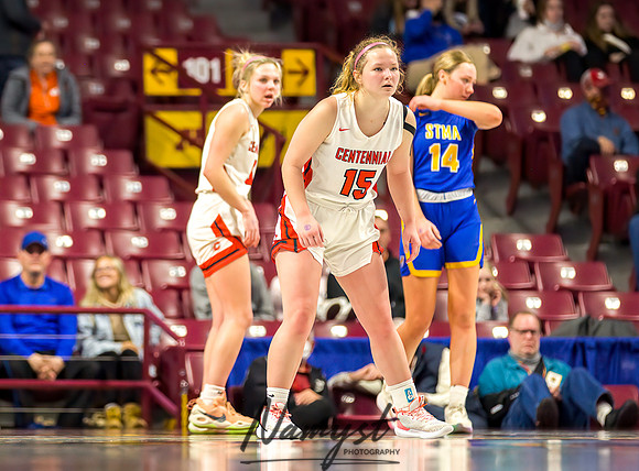 Centennial vs STMA Girls Basketball - State Tournament 167