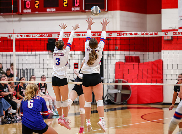 1492 Centennial vs Cambridge-Isanti Girls JV Volleyball