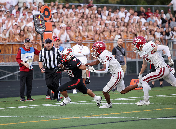 Centennial vs Maple Gove Varsity Football 140