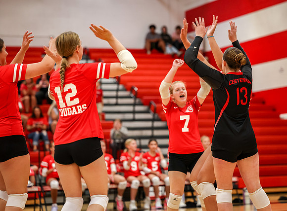 90 Centennial vs Cambridge-Isanti Girls 9A Volleyball