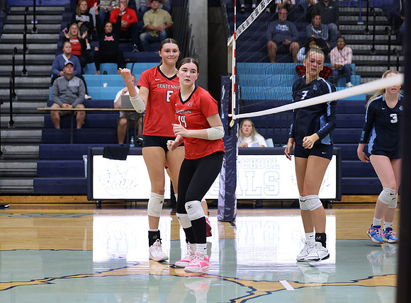 Centennial vs Blaine Girls Varsity Volleyball 90
