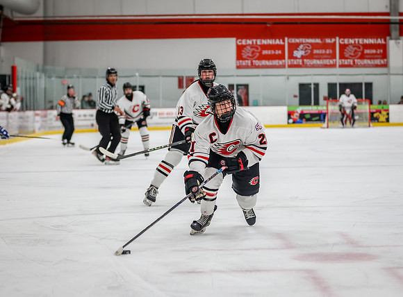 Centennial vs Holy Angels Varsity Hockey 66