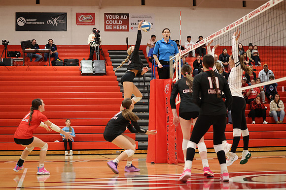 Centennial vs Coon Rapids Girls Varsity Volleyball 69