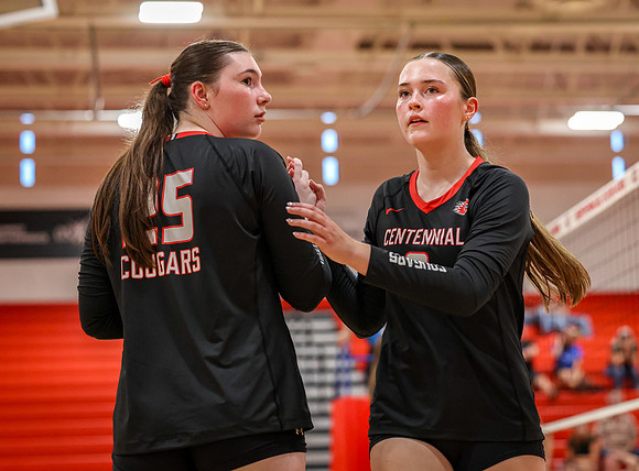 3505 Centennial vs Cambridge-Isanti Girls Varsity Volleyball