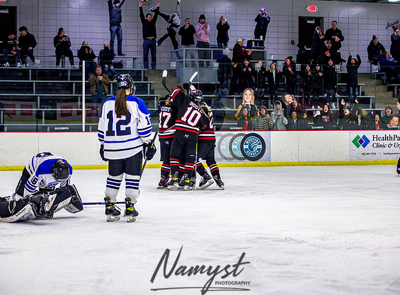 Centennial-Spring Lake Park vs Rogers Girls Varsity Hockey 436