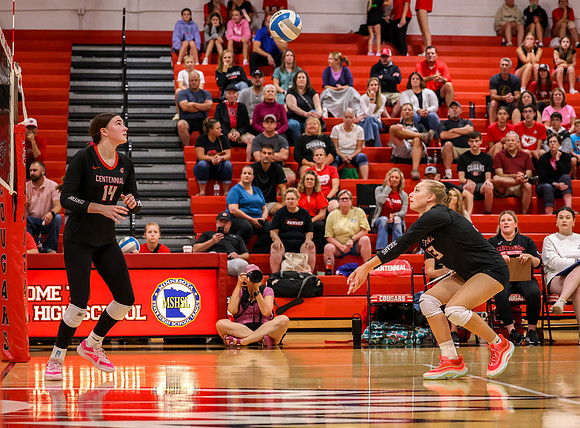 Centennial vs Duluth East Varsity Volleyball 23