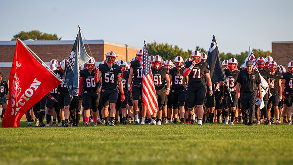 Centennial vs Maple Gove Varsity Football 71