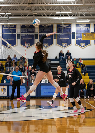 Centennial vs Totino-Grace Girls Varsity Volleyball 37