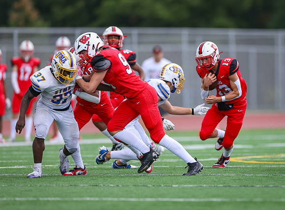 Centennial vs STMA JV Football 214