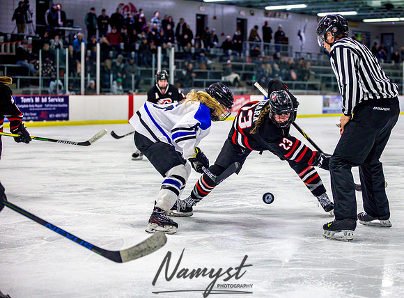 Centennial-Spring Lake Park vs Rogers Girls Varsity Hockey 319