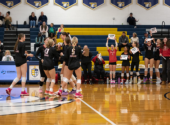 Centennial vs Totino-Grace Girls Varsity Volleyball 97
