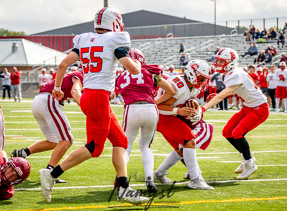 Centennial vs Maple Grove JV Football 273