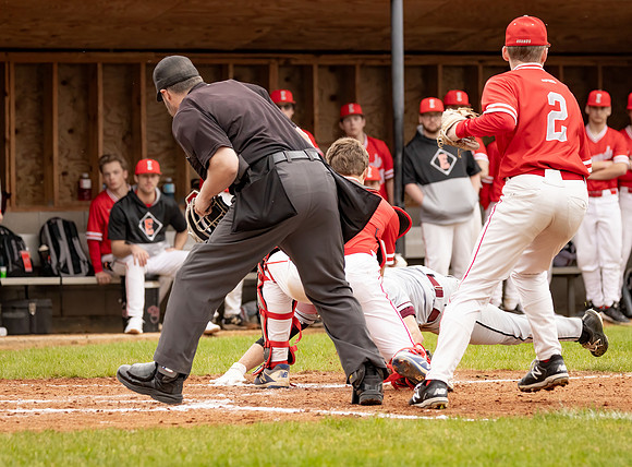 Forest Lake vs Duluth East Varsity Baseball 425