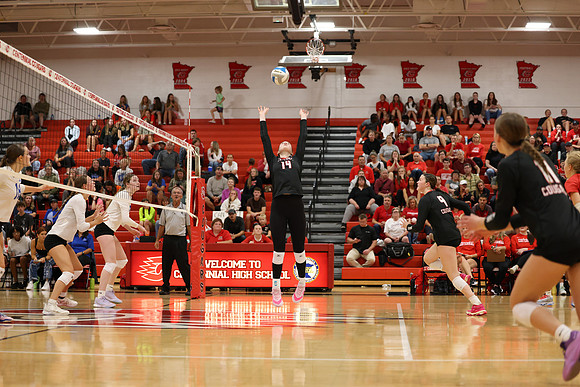 Centennial vs Cambridge-Isanti Girls Varsity Volleyball 132
