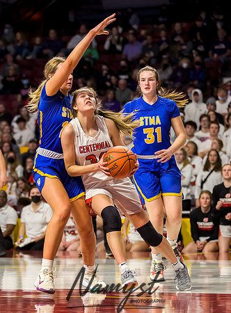 Centennial vs STMA Girls Basketball - State Tournament 160