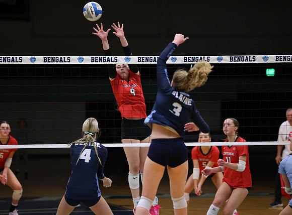 Centennial vs Blaine Girls Varsity Volleyball 168
