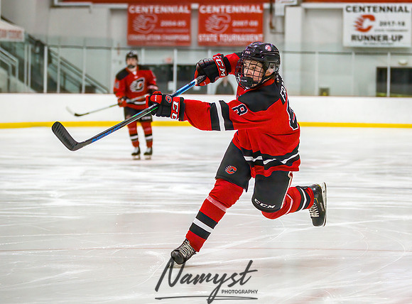 Centennial vs Blaine JV Hockey 079