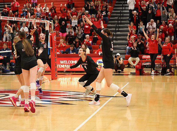 Centennial vs Blaine Girls Varsity Volleyball 329