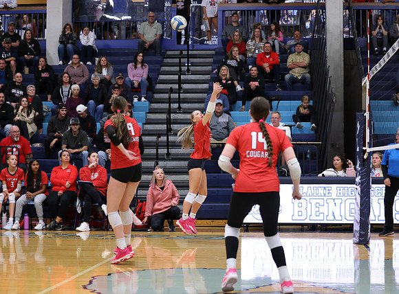 Centennial vs Blaine Girls Varsity Volleyball 95