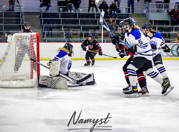 Centennial-Spring Lake Park vs Rogers Girls Varsity Hockey 336