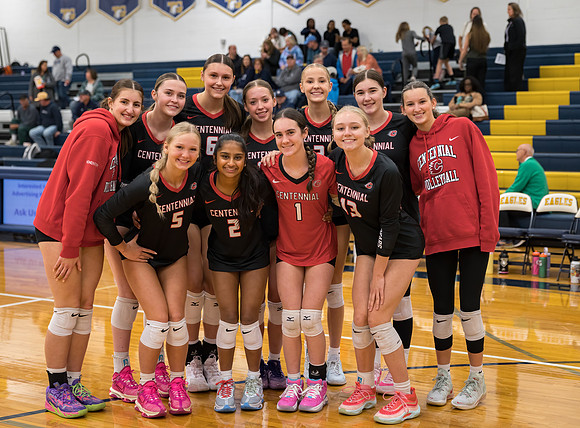 Centennial vs Totino-Grace Girls Varsity Volleyball 1