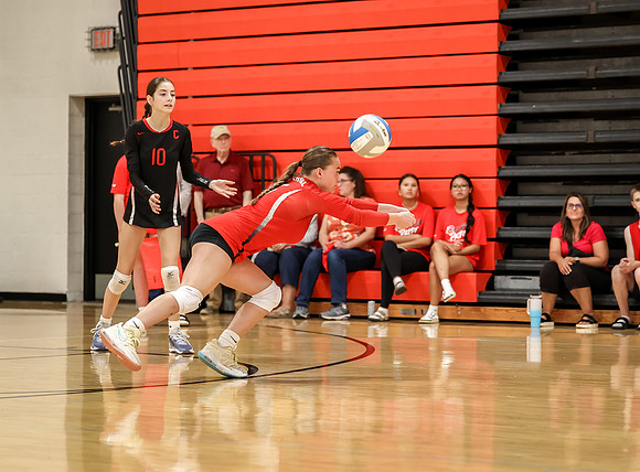 Centennial vs Mounds View Girls B Volleyball 5