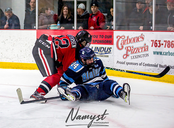 Centennial vs Blaine Varsity Hockey 168